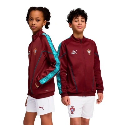 Kurtka Portugalia Pre-Match Mistrzostwa Świata 2026 Dziecięca