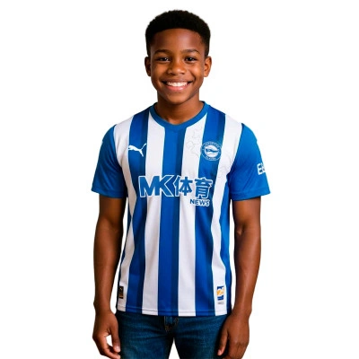 Koszulka Kids Alaves 2025-2026 Strona główna