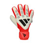 Predator Match Fingersave Dziecięce-white-lucid red-black