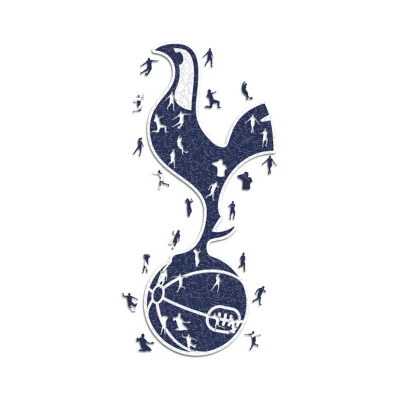 Drewniane puzzle Tottenham Crest (150 elementów)