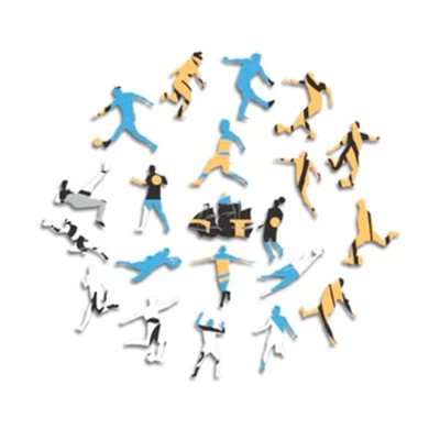 Man Miasto Escudo Retro Puzzle Mader (150 sztuk)