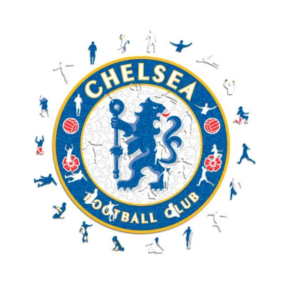 Drewniane puzzle Chelsea Crest (150 elementów)