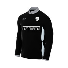 Bluza Academy 25 Drill Top Istituto Scolastico Giovanni Paolo II Black-Wolf Grey