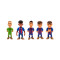 Zestaw 5 Minix Fc Barcelona (7 cm)
