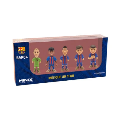 Zestaw 5 Minix Fc Barcelona (7 cm)