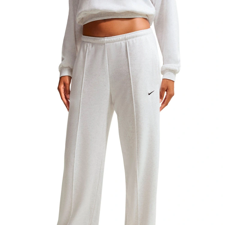 pantalon-largo-nike-sportswear-chill-terry-mujer-birch-heather-white-black-2