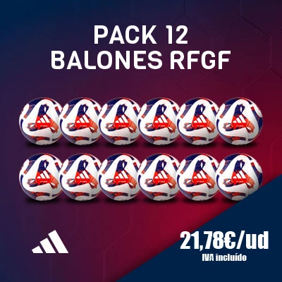 Piłka Pack 12 unidades RFGF
