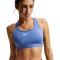 Biustonosz Nike Swoosh Medium Support Mujer