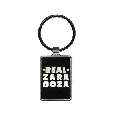 Brelok Real Zaragoza Metal Raxy dwustronny grawer laserowy