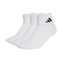Essentials Ankle (3 Pares)-white-white-black