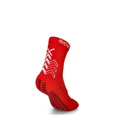 Skarpety Calze Grip & Anti-slip Rosse