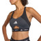 Biustonosz adidas Techfit Cb Medium-Support Kobieta