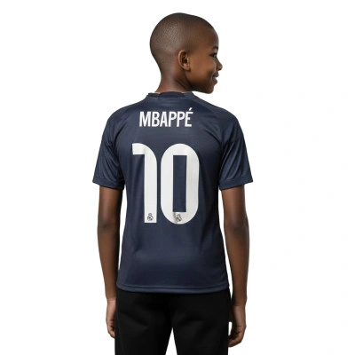 Koszulka Kids Mbappé Real Madryt 2025-2026 Na wyjeździe
