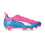 Ultra 6 Pro FG/AG Dziecięce-Poison Pink- Black-Sun Stream-Bright Aqua