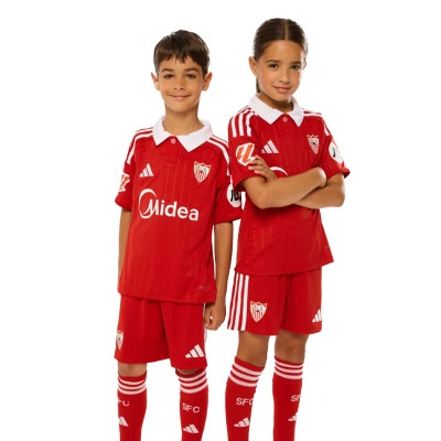 Koszulka Kids Sevilla Fc 2025-2026 Na wyjeździe