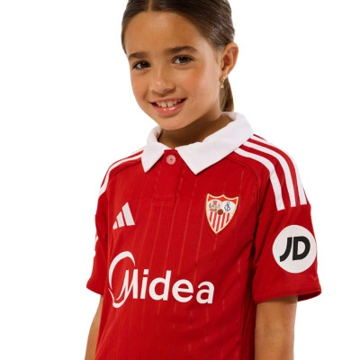 Koszulka Kids Sevilla Fc 2025-2026 Na wyjeździe