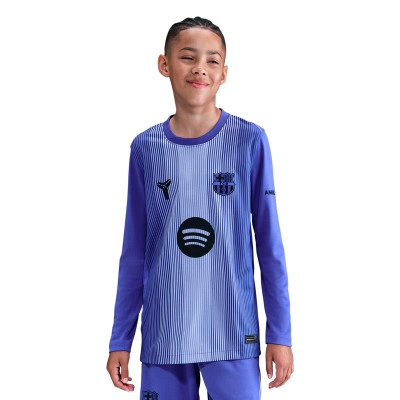 Koszulka Fc Barcelona 2025-2026 dla Kids na wyjeździe Bramkarz