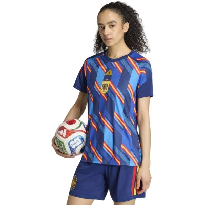 Koszulka España Pre-Match Home Mundial 2026 Mujer