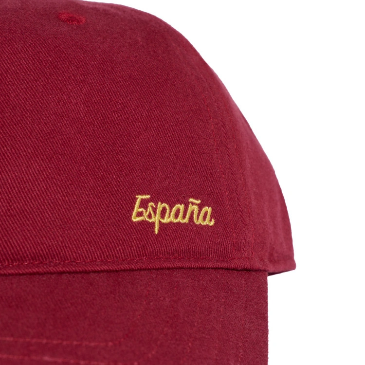 gorra-adidas-spain-fef-mundial-2026-team-coll-burgundy-2pyrite-2