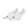Cushioned Invisibles (3 Pares)-White