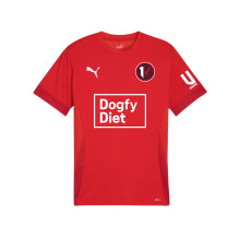 Koszulka teamGOAL Niño Onewell GK Academy Czerwony-Biały-Szybki Czerwony