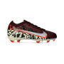 Air Zoom Mercurial Vapor 16 Pro FG Dziecięce-Burgundy Crush-Mtlc Silver-Univ Red-Fossil