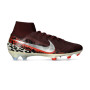 Air Zoom Mercurial Superfly 10 Elite FG-Burgundy Crush-Mtlc Silver-Univ Red-Fossil