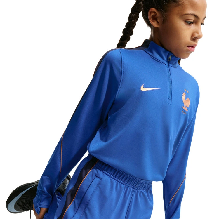 sudadera-nike-francia-training-mundial-2026-nino-blue-2