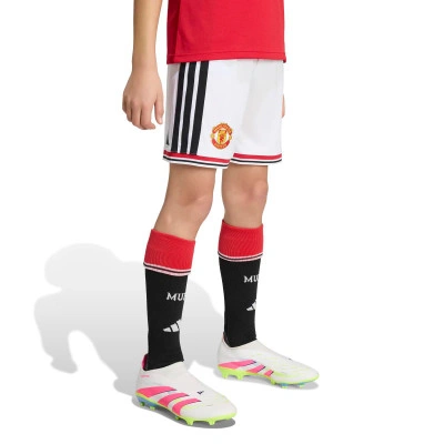 Spodenki Manchester United Strój domowy 2026-2027 Dziecięcy