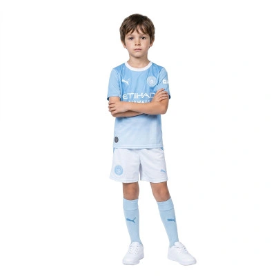 Strój Manchester City Strój domowy 2026-2027 Dzieci