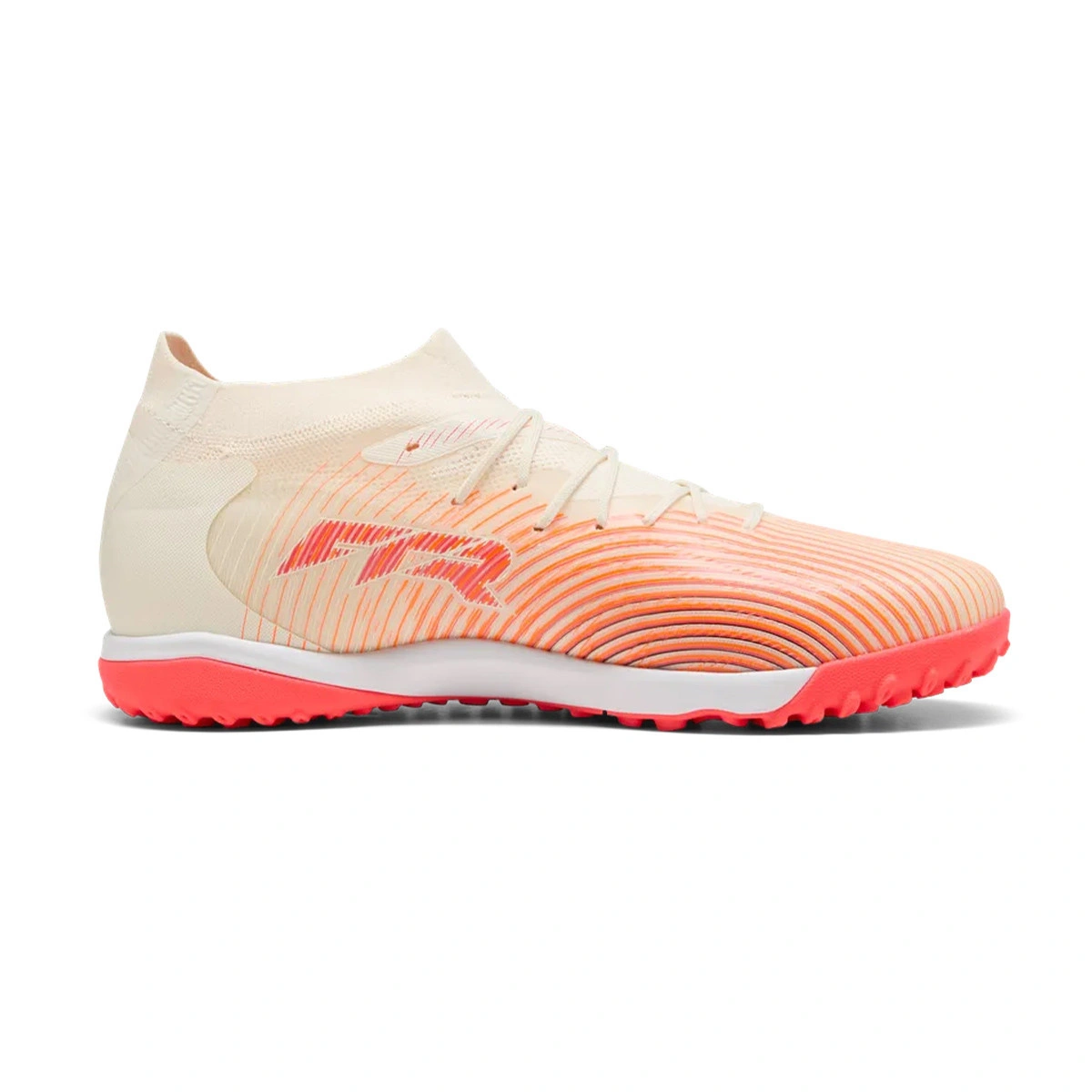 bota-puma-future-9-match-turf-sugared-almond-white-ultra-red-2