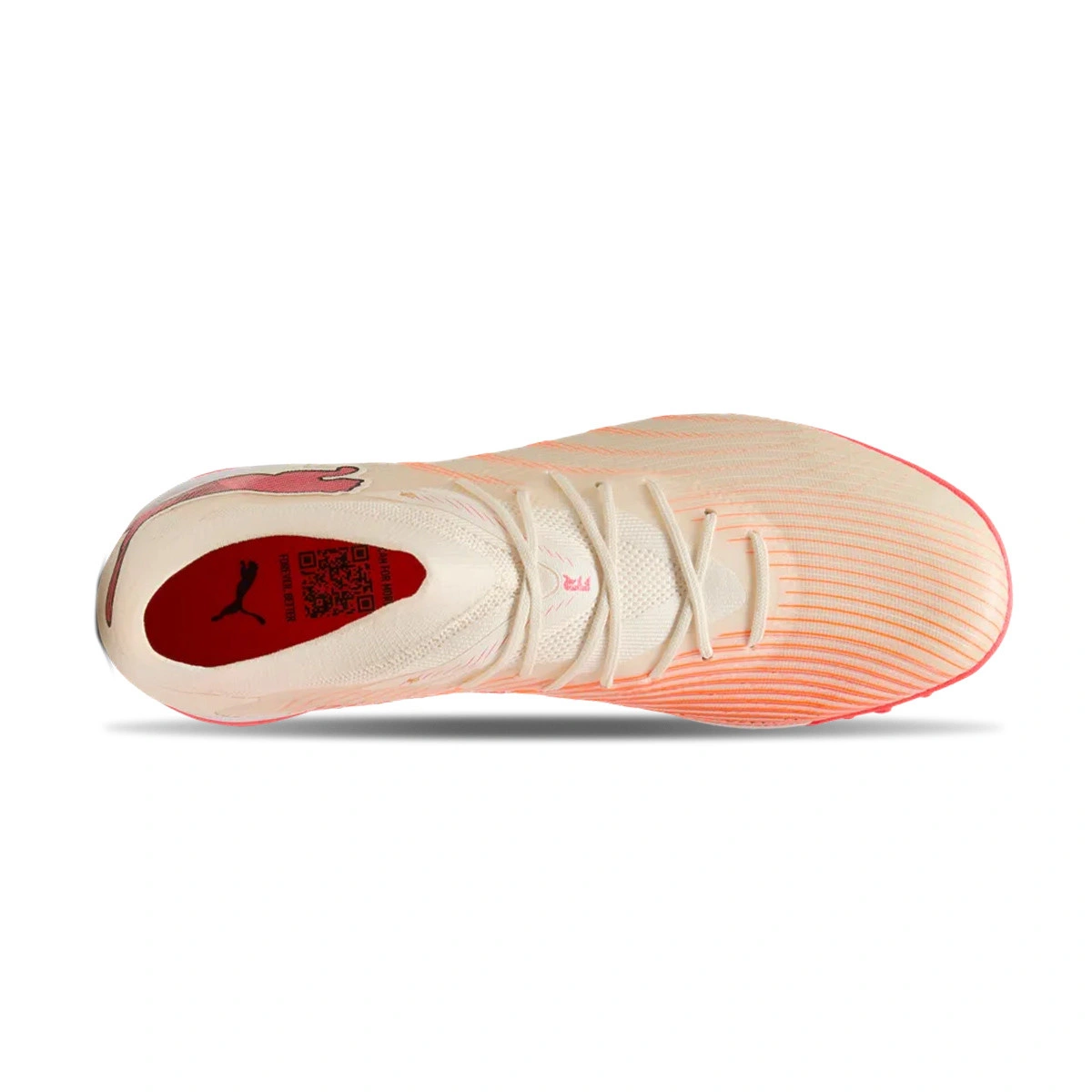 bota-puma-future-9-match-turf-sugared-almond-white-ultra-red-4