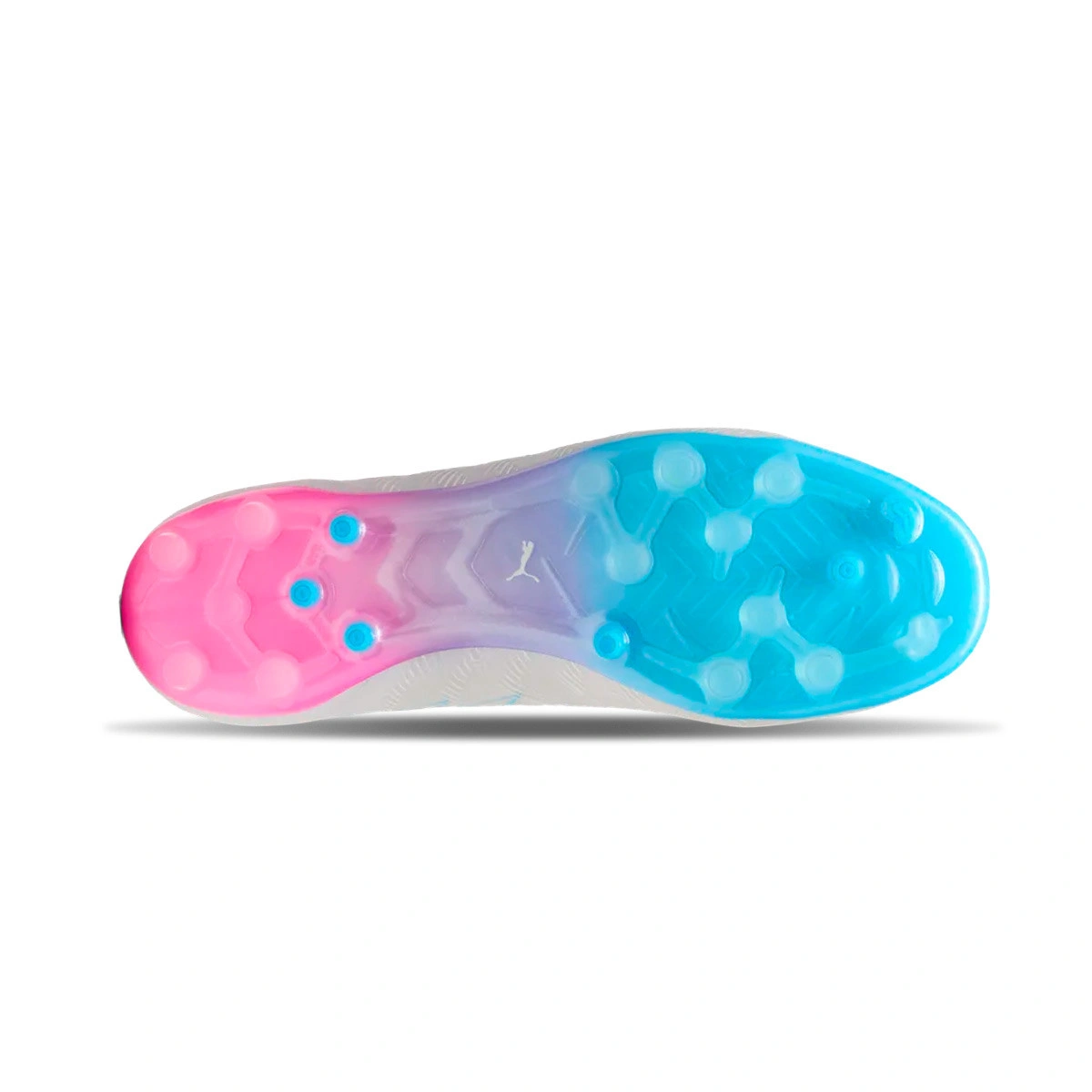 bota-puma-future-9-ultimate-white-mg-puma-white-luminous-blue-pink-3