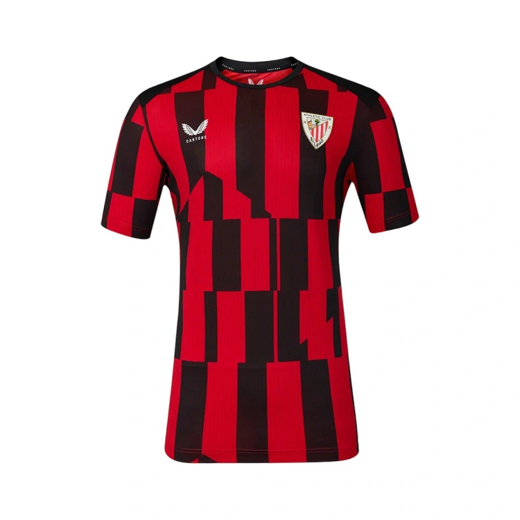 camiseta-castore-athletic-club-bilbao-pre-match-2026-2027-nino-red-2