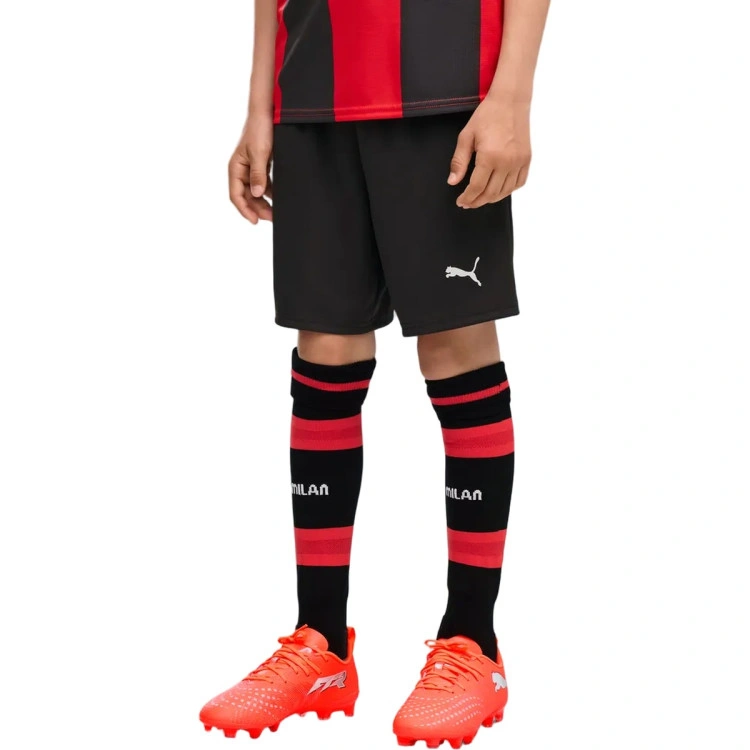 pantalon-corto-puma-ac-milan-primera-equipacion-2026-2027-nino-puma-black-for-all-time-red-0