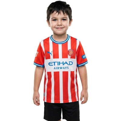 Koszulka Girona FC Strój domowy 2026-2027 Dziecięcy