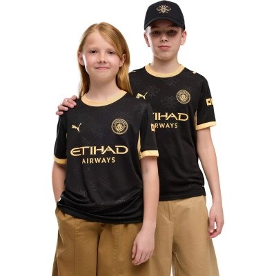 Koszulka Manchester City Strój wyjazdowy 2026-2027 Dzieci