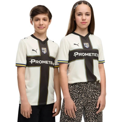 Koszulka Parma Strój domowy 2026-2027 Dziecięcy