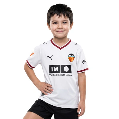 Koszulka Valencia CF Strój domowy 2026-2027 Dziecięcy