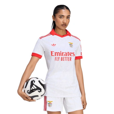 Koszulka Slb Benfica Strój wyjazdowy 2026-2027 Kobieta