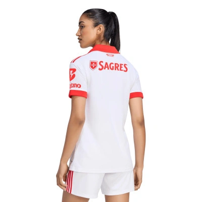 Koszulka Slb Benfica Strój wyjazdowy 2026-2027 Kobieta