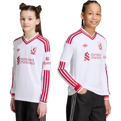 Koszulka Liverpool FC Strój wyjazdowy M/L 2026-2027 Dzieci