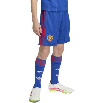 Spodenki Manchester United Strój wyjazdowy 2026-2027 Dziecięcy