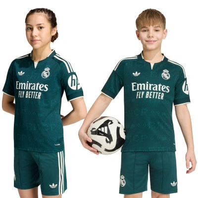 Koszulka Real Madrid Strój wyjazdowy 2026-2027 Dziecięcy