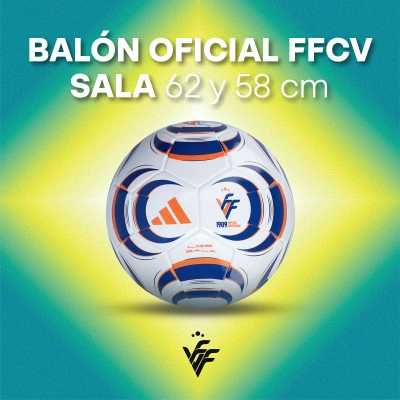 Piłka Tiro SALA FFCV 62cm y 58cm League Sala Ball