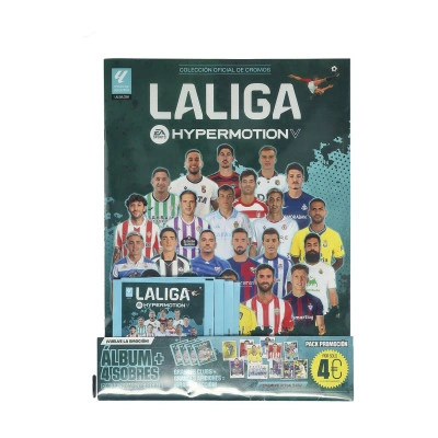 Starter Pack (album + 4 saszetki) Liga Hypermotion 2025-2026