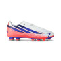 F50 Hyperfast Club FG/MG Dziecięce-White-Solar Purple-Tursol