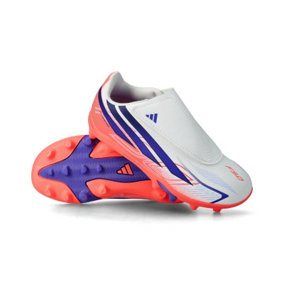 Buty piłkarskie F50 Hyperfast Club Taśma klejąca FG/MG Dziecięce