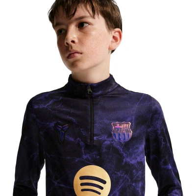 Bluza FC Barcelona Pre-Match Trzeci komplet strojów x Kobe 2026-2027 Dzieci