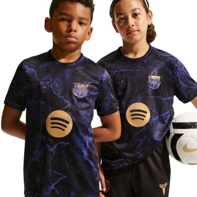 Koszulka FC Barcelona Pre-Match Strój wyjazdowy x Kobe 2026-2027 Dziecięcy